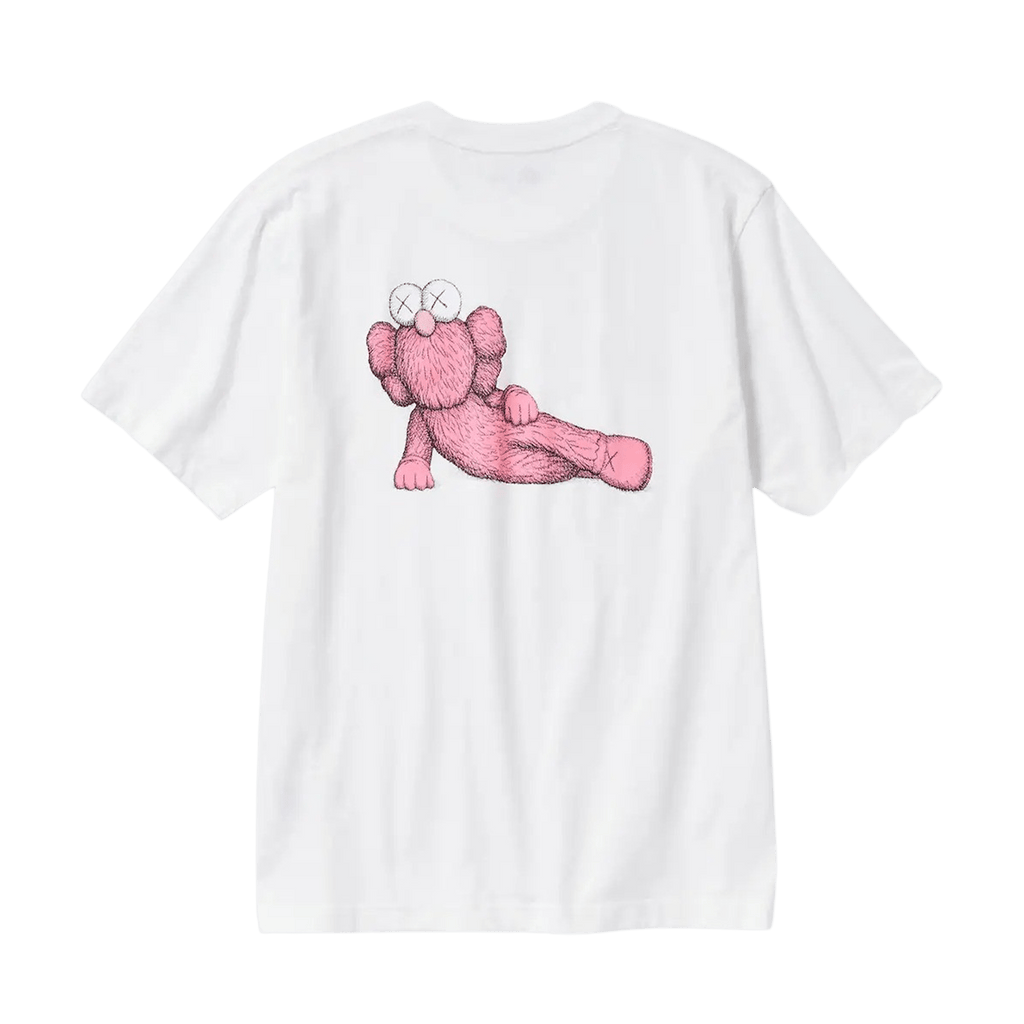 KAWS x UNIQLO UT Graphic T-Shirt 'White Pink' - Kick Game