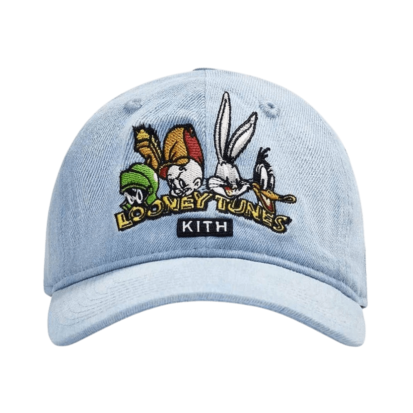 Kith x Looney Tunes x New Era 9Twenty Character Denim Cap Blue - Kick Game