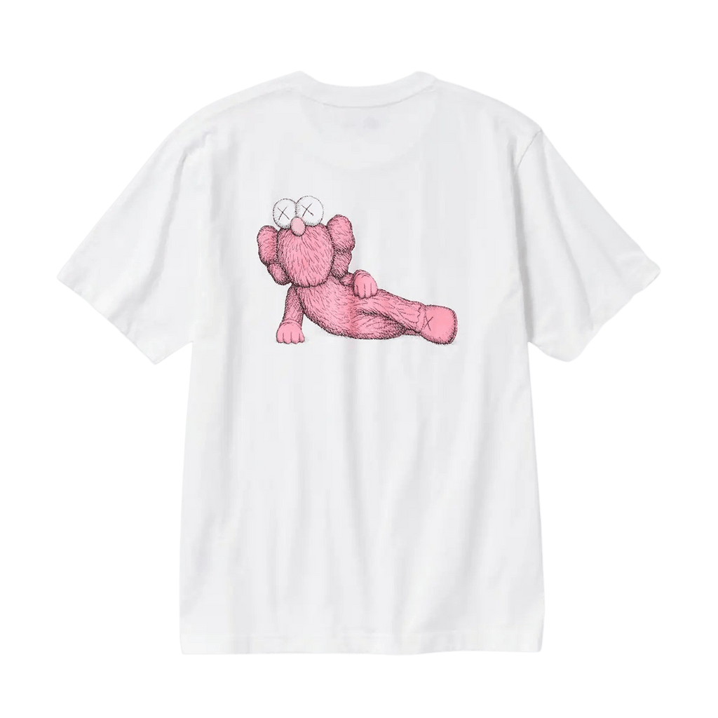 KAWS x UNIQLO UT Graphic T-Shirt Kids 'White Pink' - Kick Game