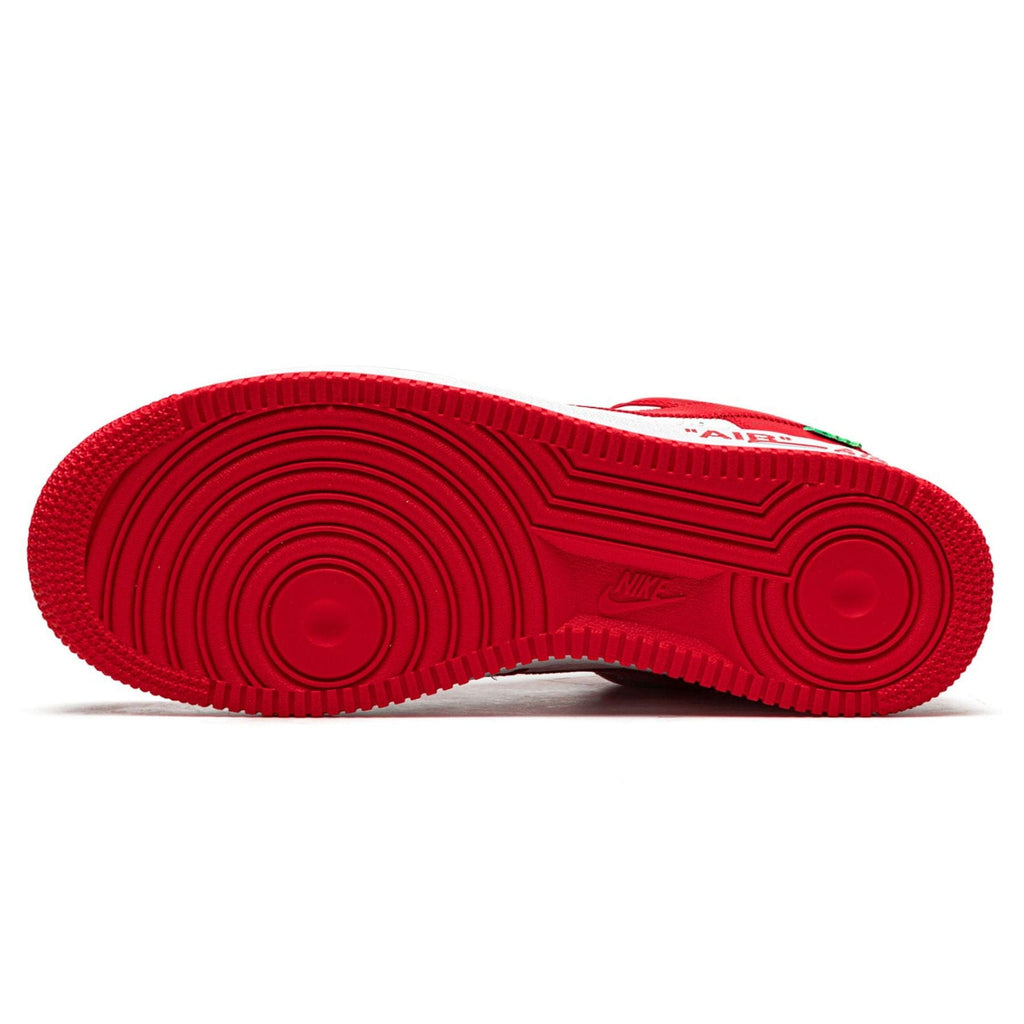 Louis Vuitton Nike Air Force 1 Low By Virgil Abloh White Comet Red - Kick Game