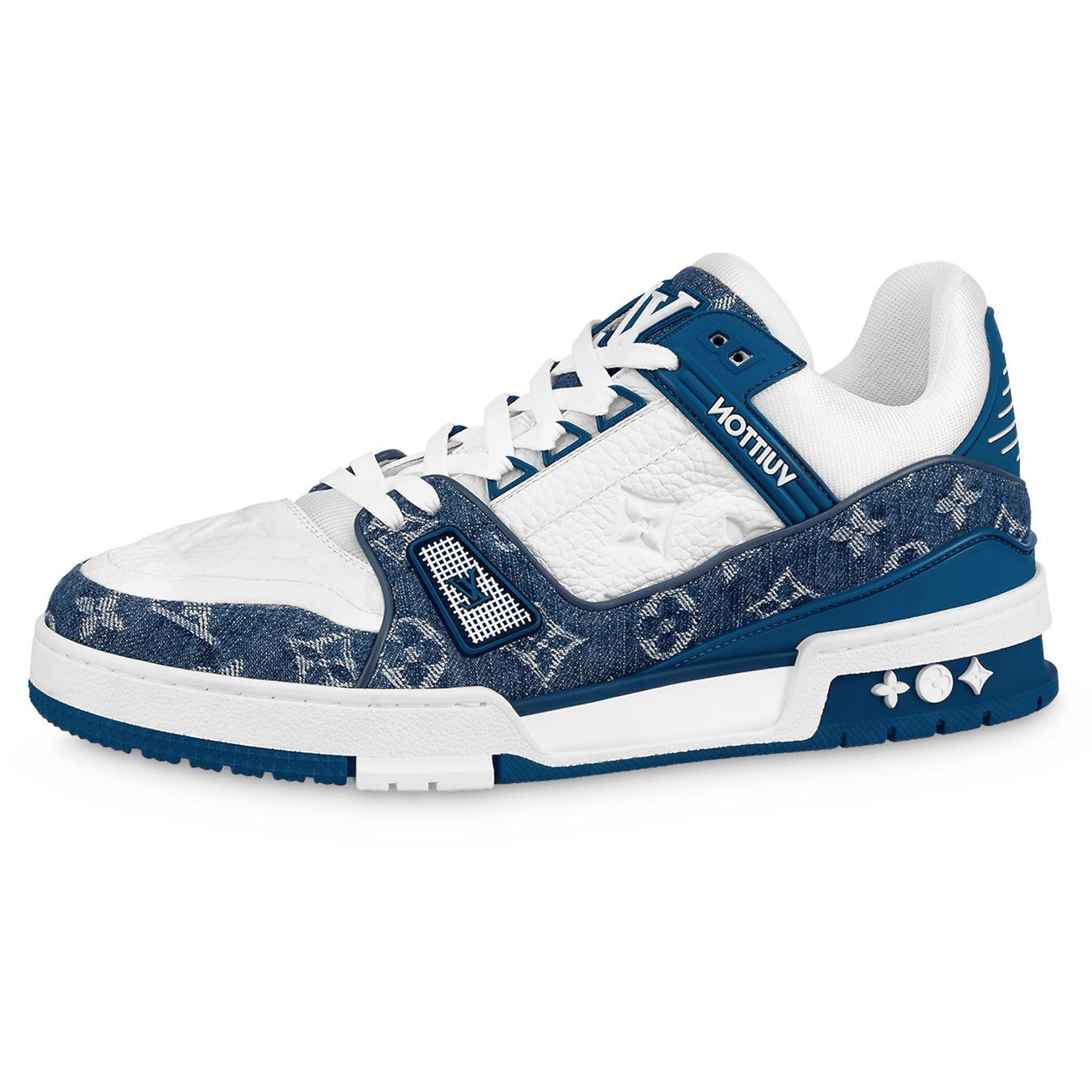 Louis Vuitton Trainer Low 'Monogram Denim' Blue — Kick Game