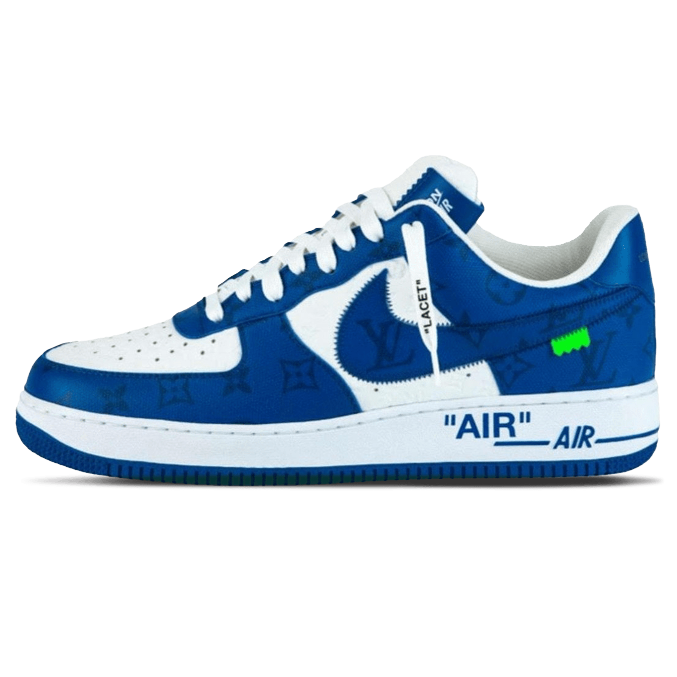 Louis Vuitton Nike Air Force 1 Low by Virgil Abloh Metallic Gold