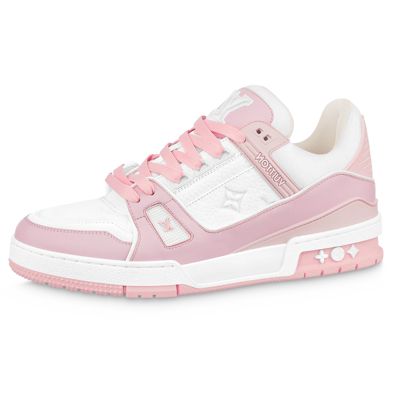 pink louis vuitton trainer sneaker