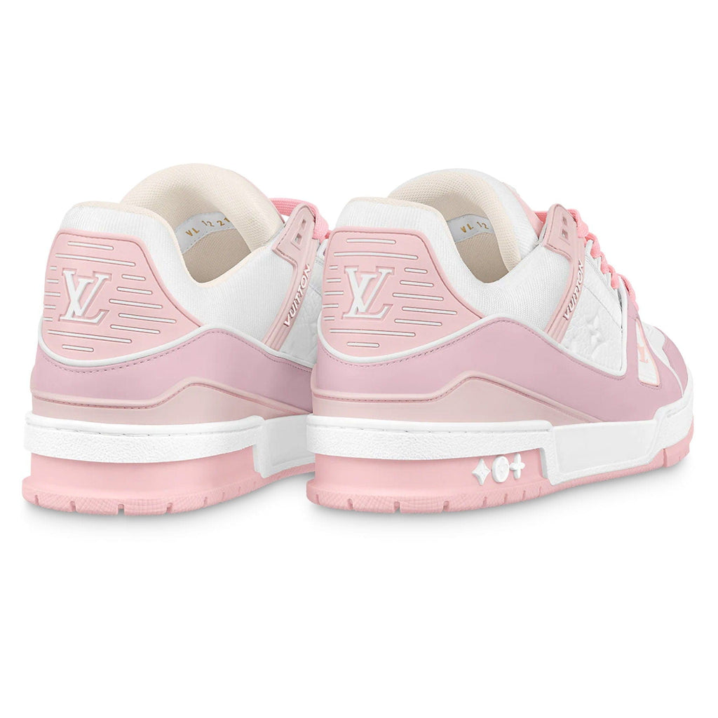Louis Vuitton Trainer Low White Rose - Kick Game