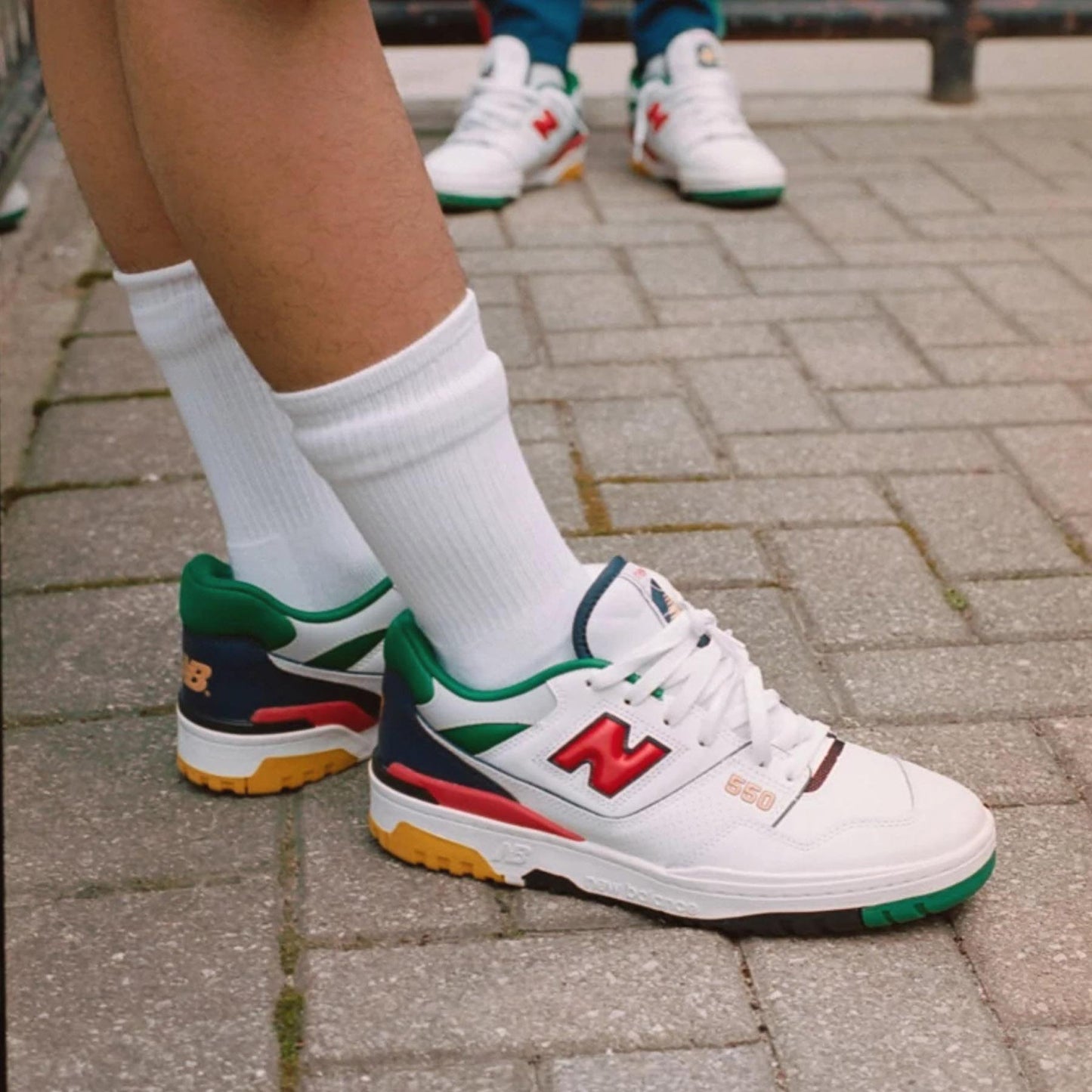 New Balance 550 ‘Oak Leaf Green Red’ - Kick Game