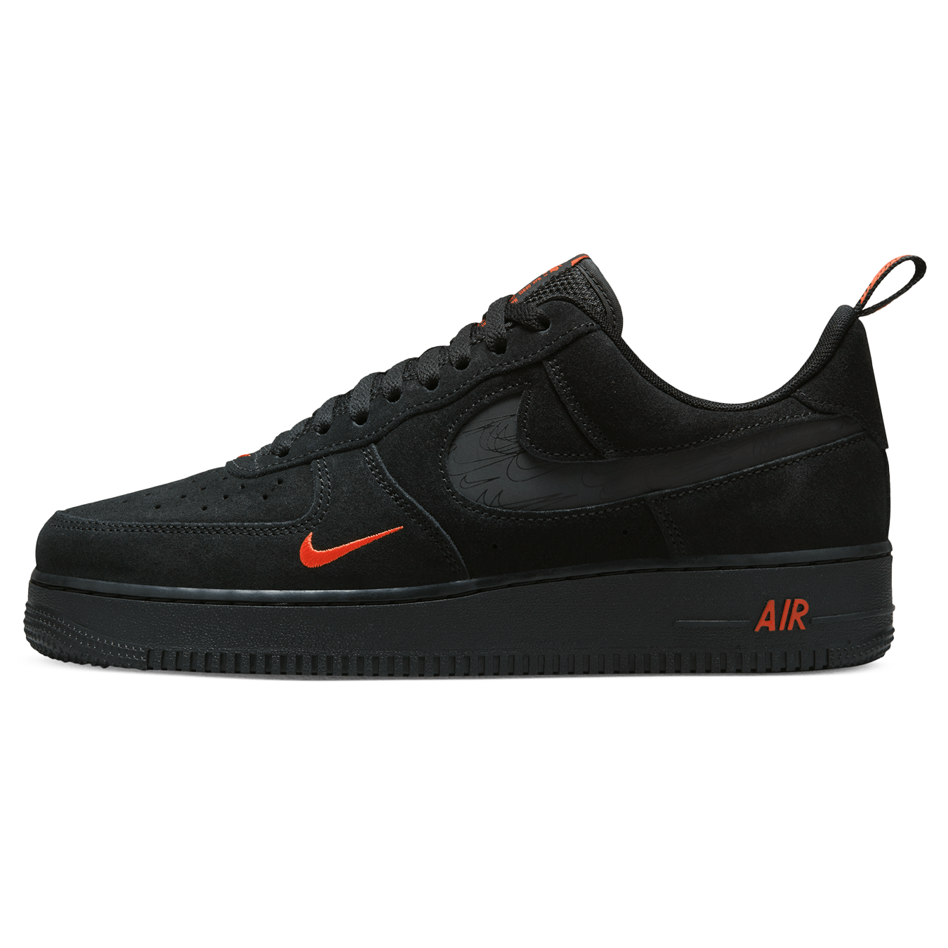 Nike Men's Air Force 1 Mid '07 LV8 Shoes in Black, Size: 10.5 | DZ2554-001