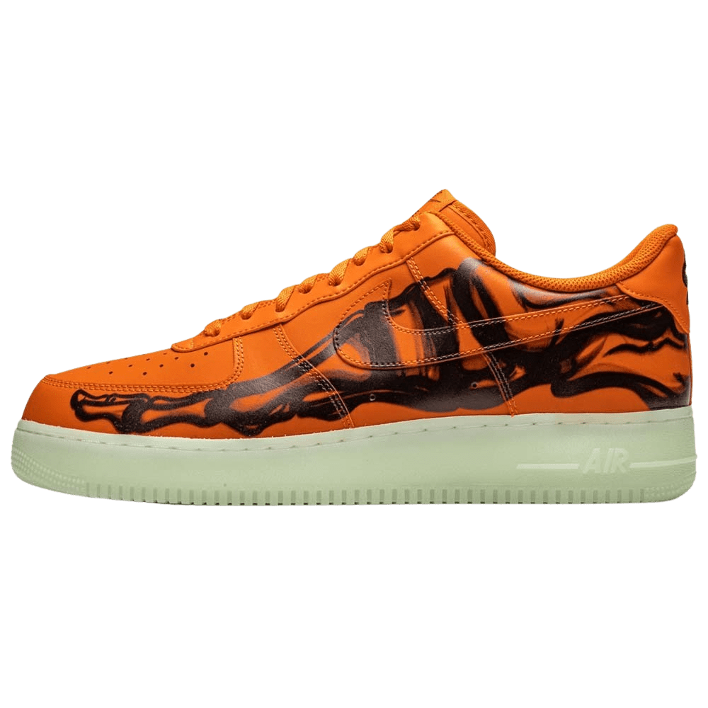 Orange and red 2025 air force 1