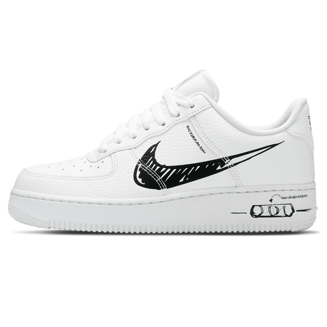 Nike Air Force 1 Low Utility PS by Nike of (White color) for only