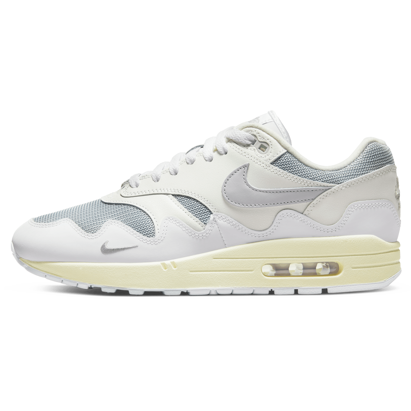 Patta Nike Air Max 1 White Silver DQ0299-100