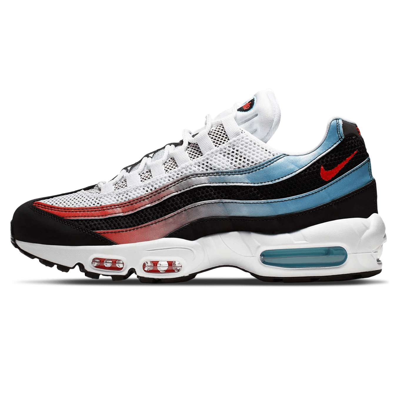 Nike Air Max 95 Blue Red Gradient Kick Game