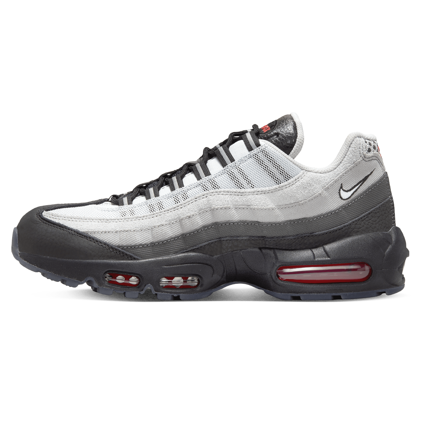 Nike air max 95 midnight shop navy/pure platinum grade school boys' shoe