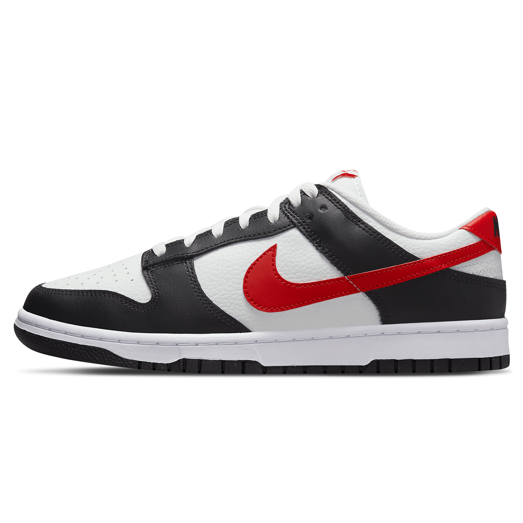 Nike Dunk Low Black White Red Kick Game