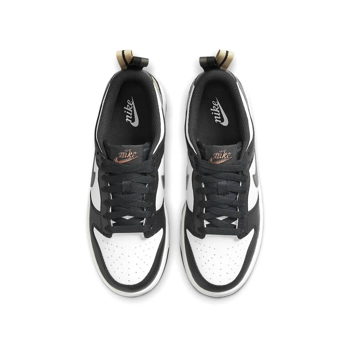 Nike Dunk Low GS 'Black White Metallic' - Kick Game