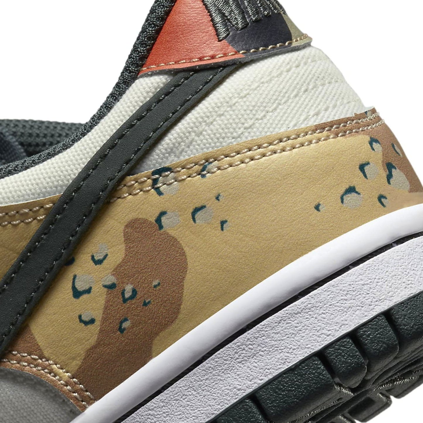 Nike Dunk Low SE GS 'Sail Multi-Camo' - Kick Game