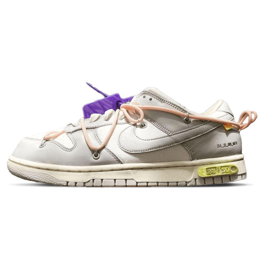 White x Nike Dunk Low 'Lot 24 of 50' — MissgolfShops - Off - nike