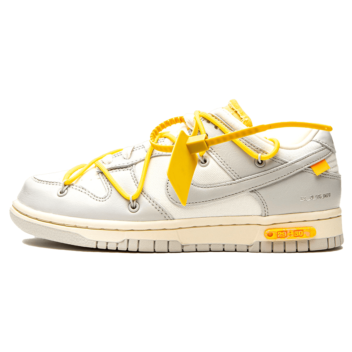 Off-White x Nike Dunk Low 'Lot 29 of 50' - Kick Game