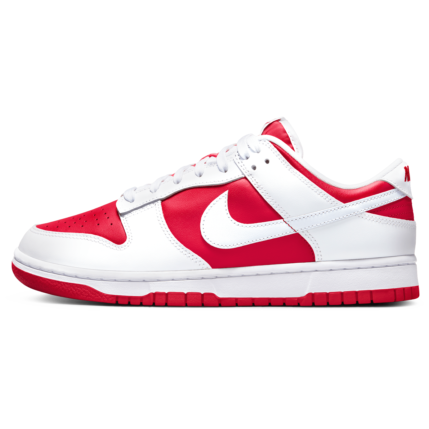 Nike Dunk Low White University Red Kick Game