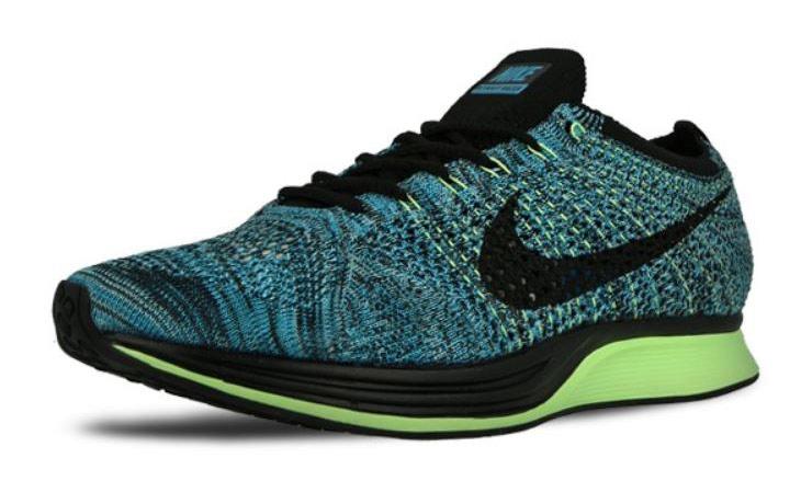 Nike Flyknit Racer Blue Lagoon - Black - Kick Game