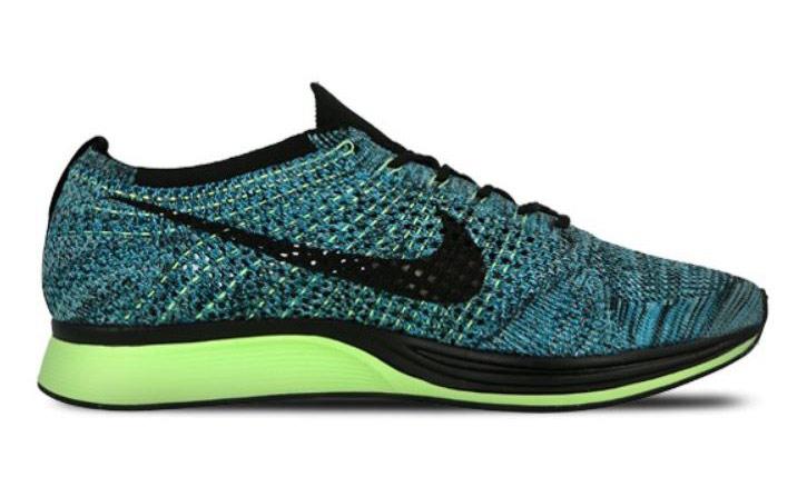 Nike Flyknit Racer Blue Lagoon - Black - Kick Game