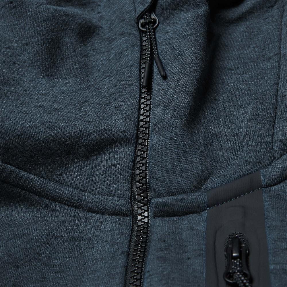 NIKE TECH FLEECE HERO HOODY Squadron Blue & Black - Kick Game
