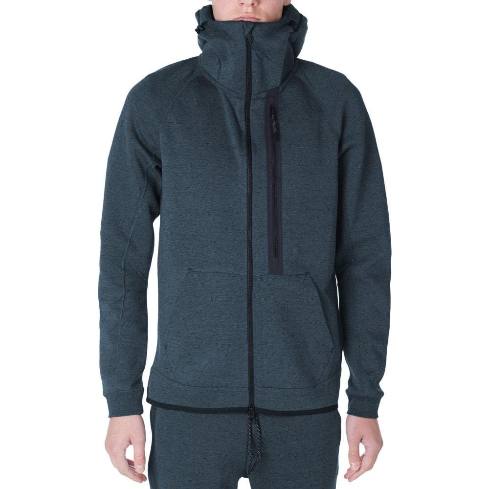 NIKE TECH FLEECE HERO HOODY Squadron Blue & Black - Kick Game