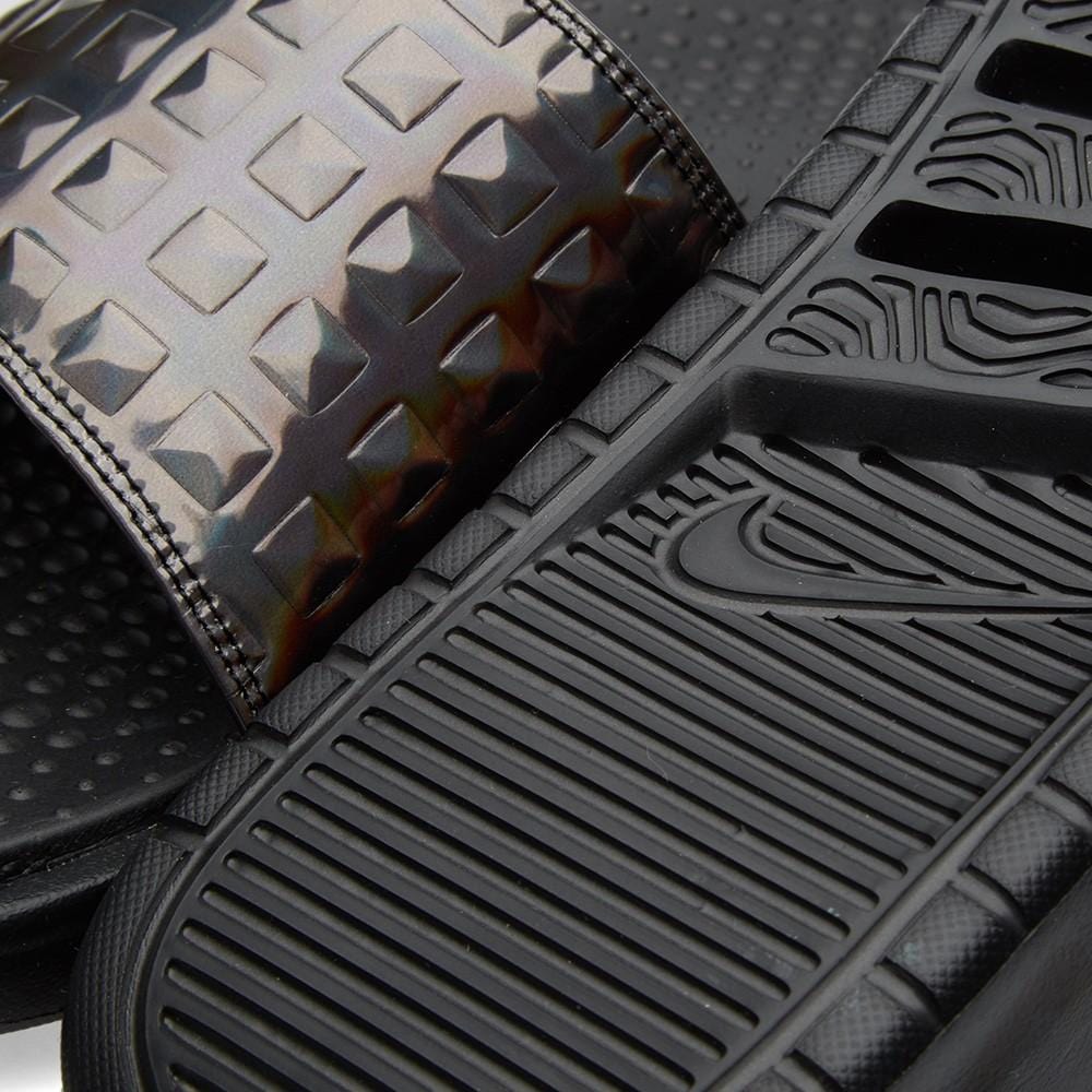 NIKE W BENASSI JDI ULTRA PREMIUM Black & SIlver - Kick Game