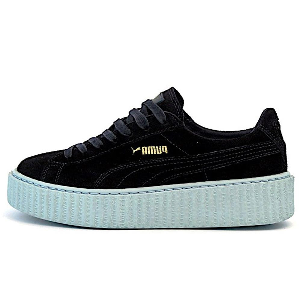 PUMA RIHANNA SUEDE CREEPER 'PEACOAT-COOL BLUE' — Kick Game