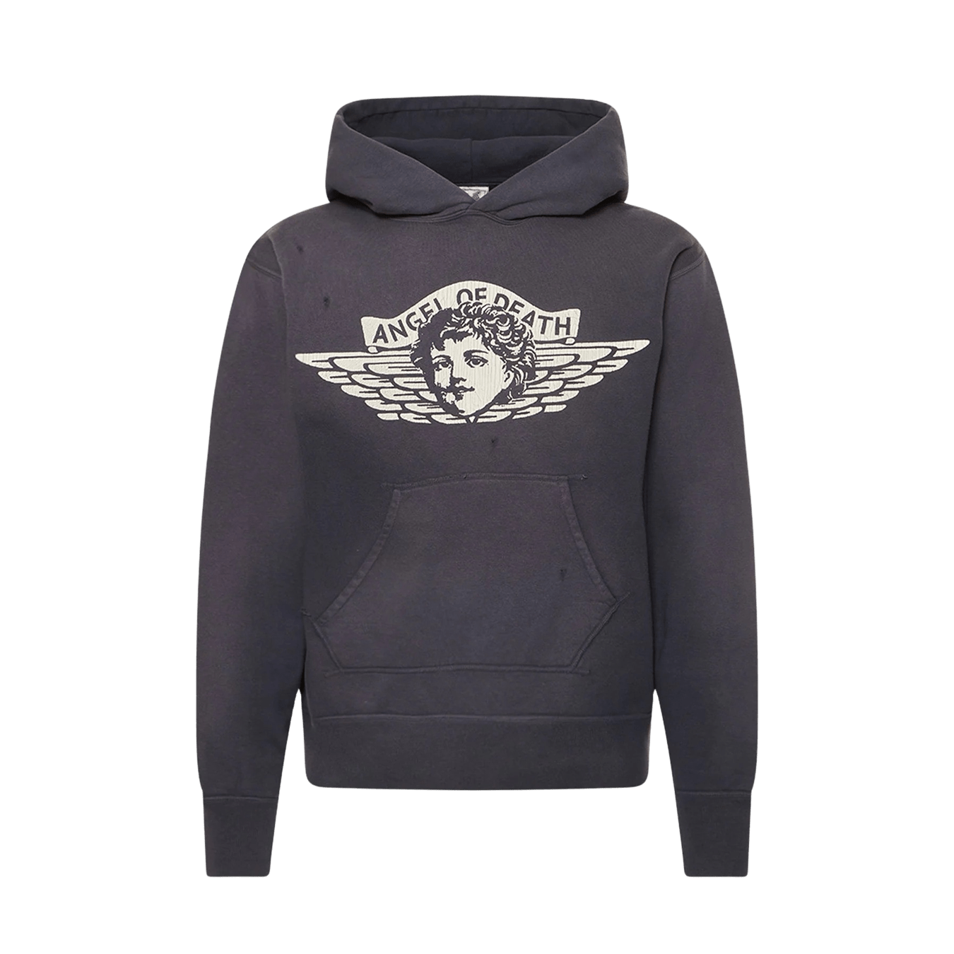 SAINT MXXXXXX Angel of Death hoodie 'Navy' – Kick Game