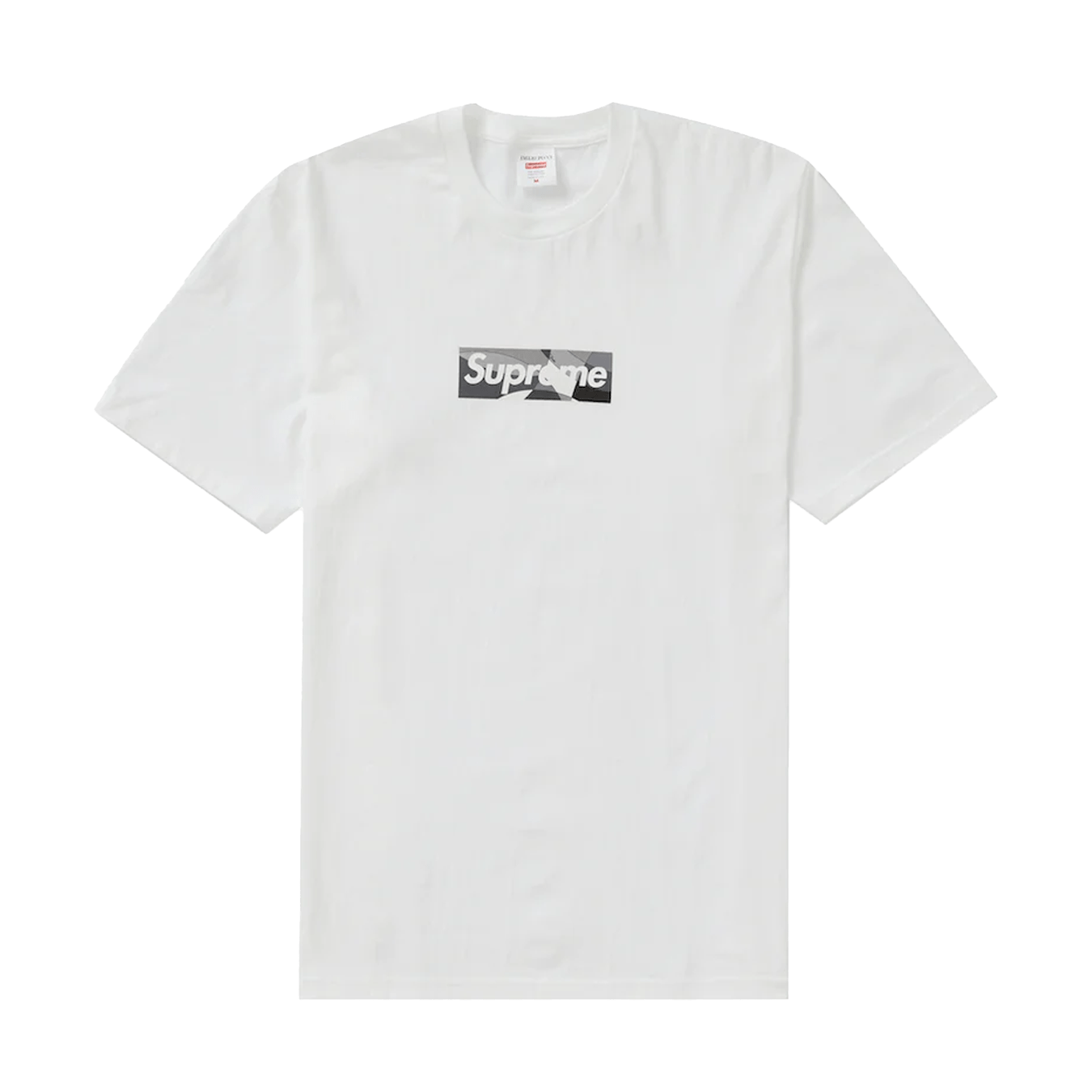 Supreme x Emilio Pucci Box Logo Tee 'White/Black' - Kick Game