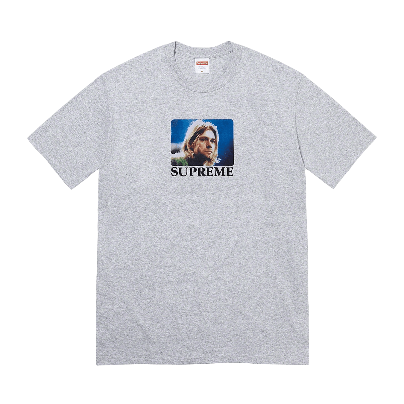 Supreme Kurt Cobain Tee 'Heather Grey' - Kick Game