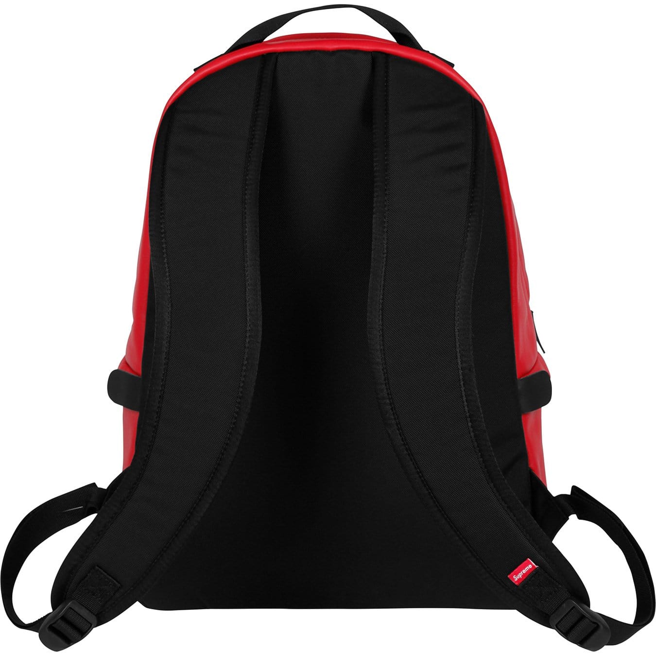 Supreme-The North Face Leather Day Pack - Red - Kick Game