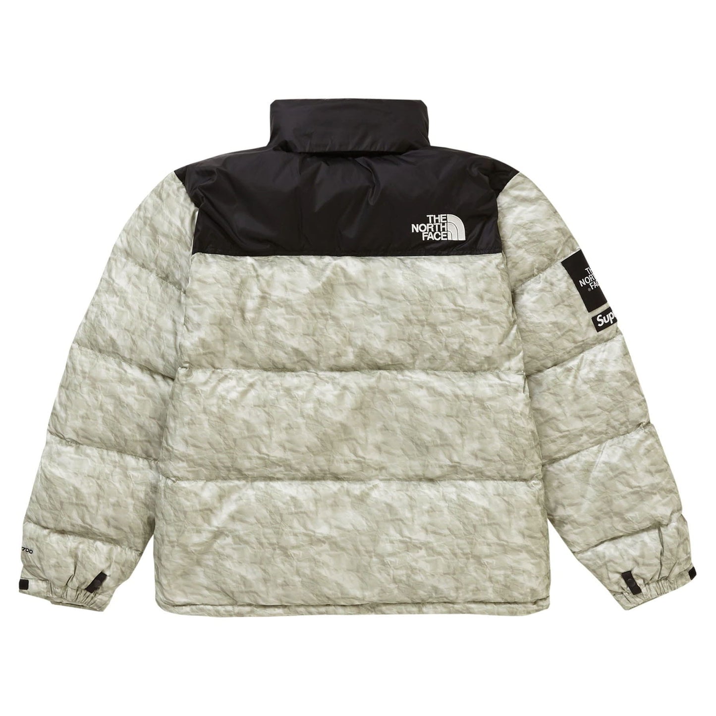 Supreme The North Face Paper Print Nuptse Jacket - Kick Game