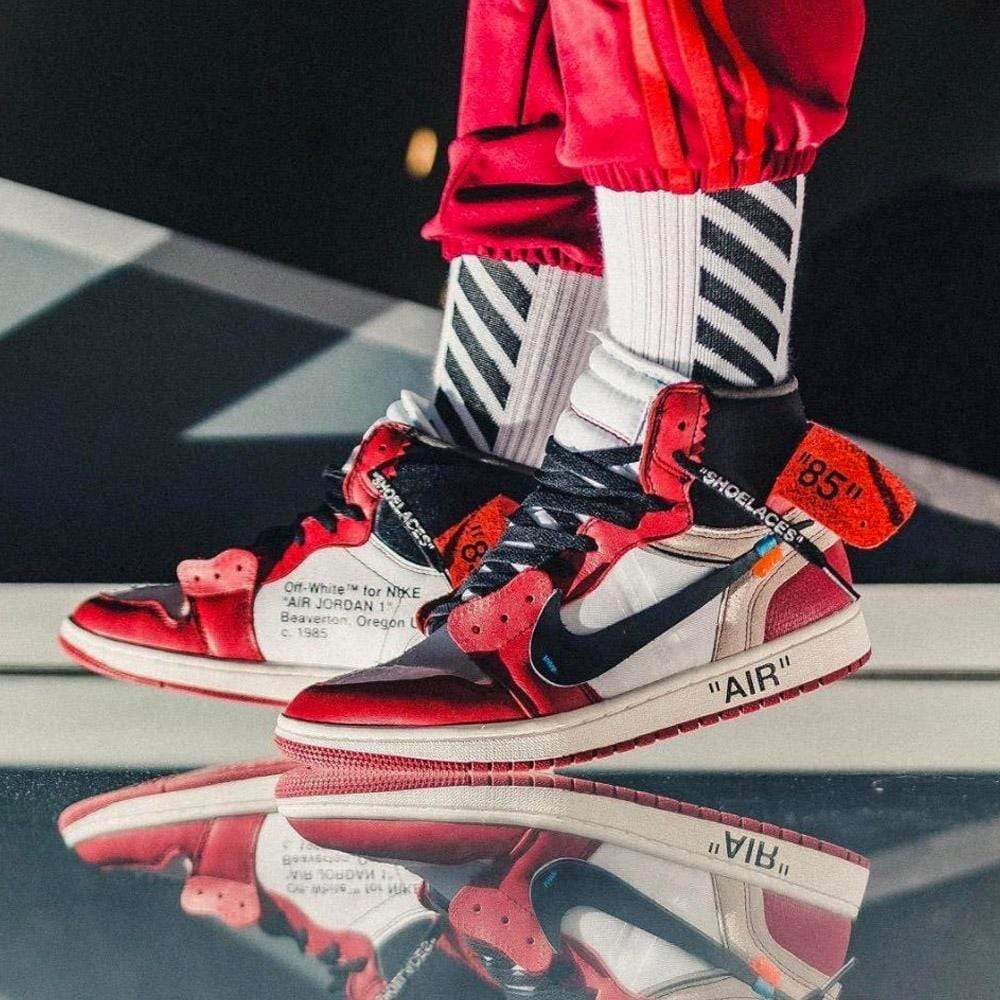 Off-White x Nike Air Jordan 1 Chicago - Kick Game