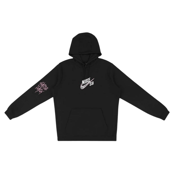 Travis Scott Cactus Jack For Nike SB Hoodie Black Kick Game