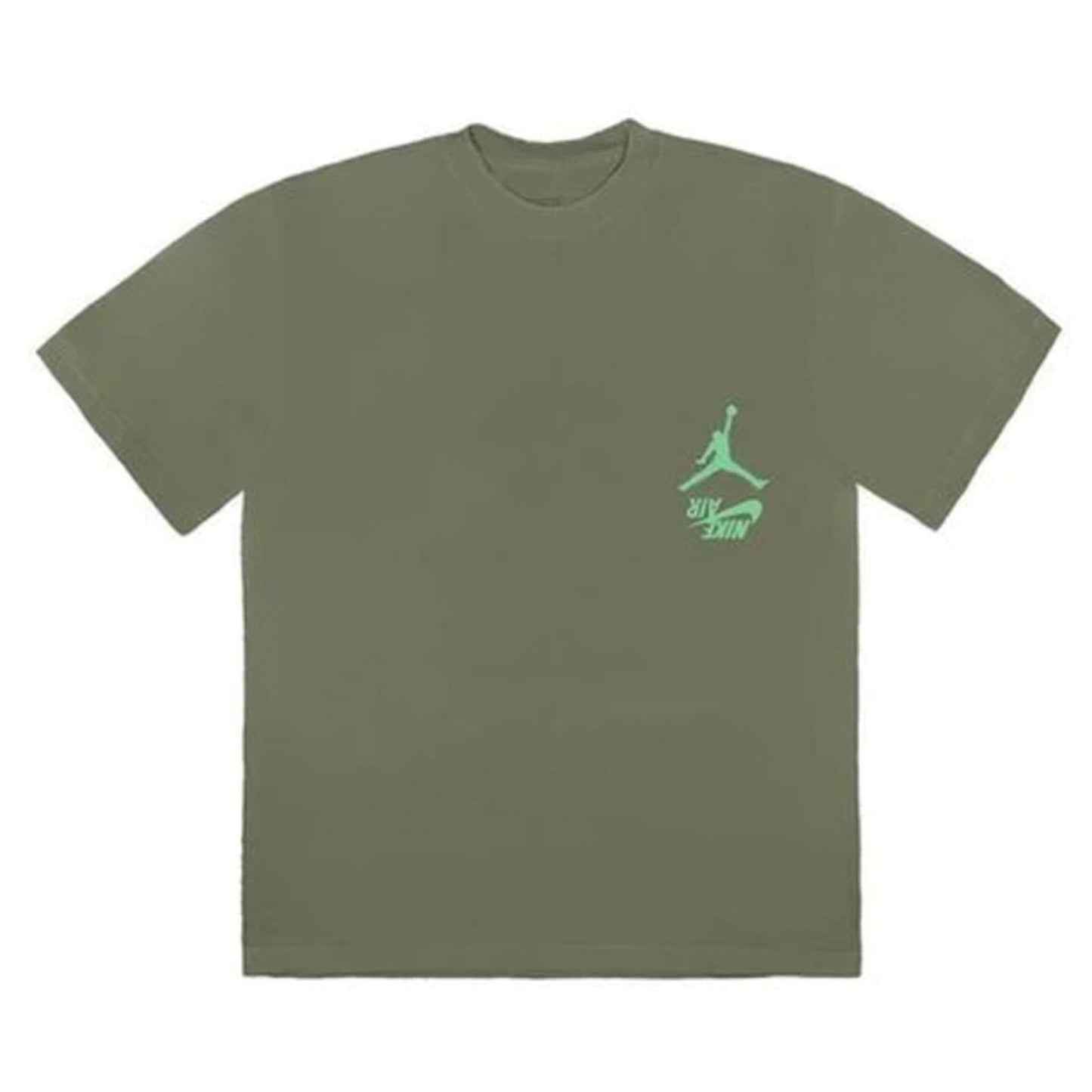 Travis Scott Jordan Cactus Jack Highest T-Shirt Olive - Kick Game