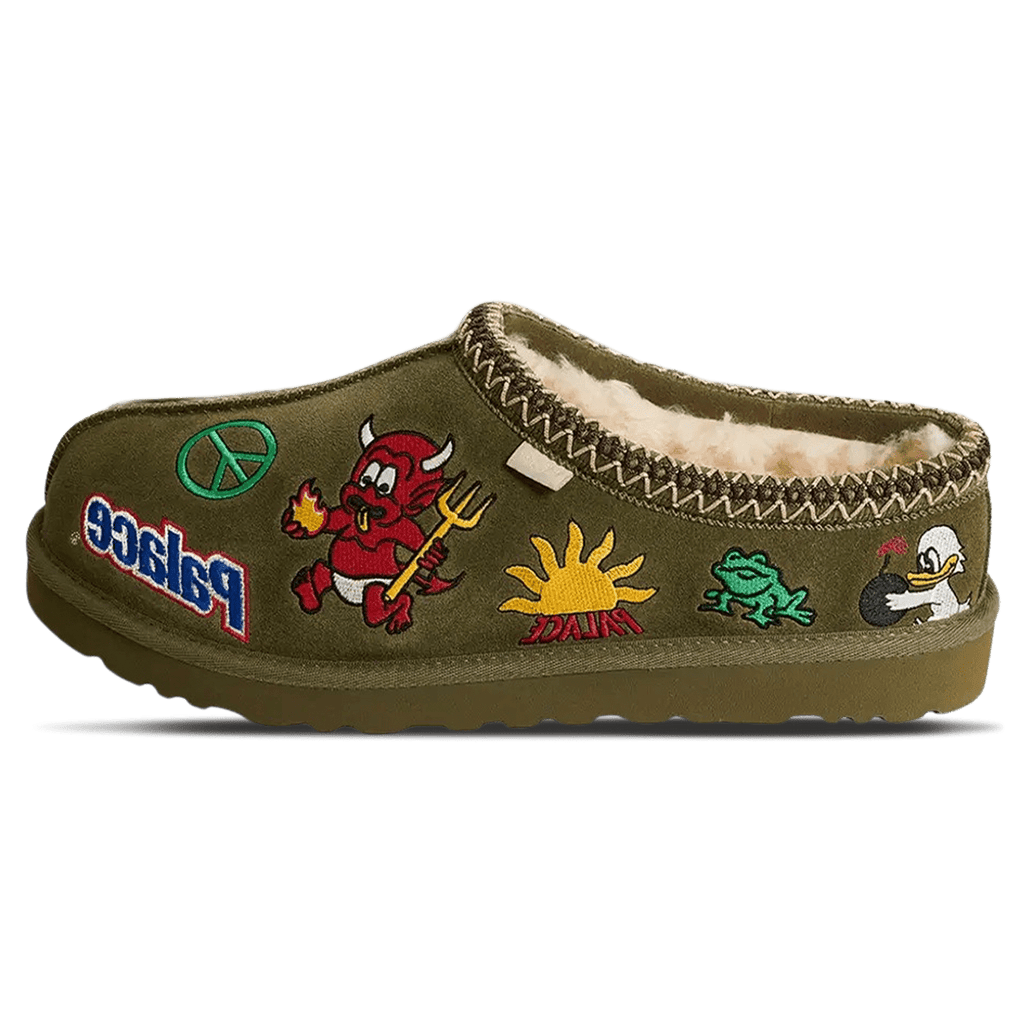 Palace x UGG Tasman Slipper 'Burnt Olive' - Kick Game