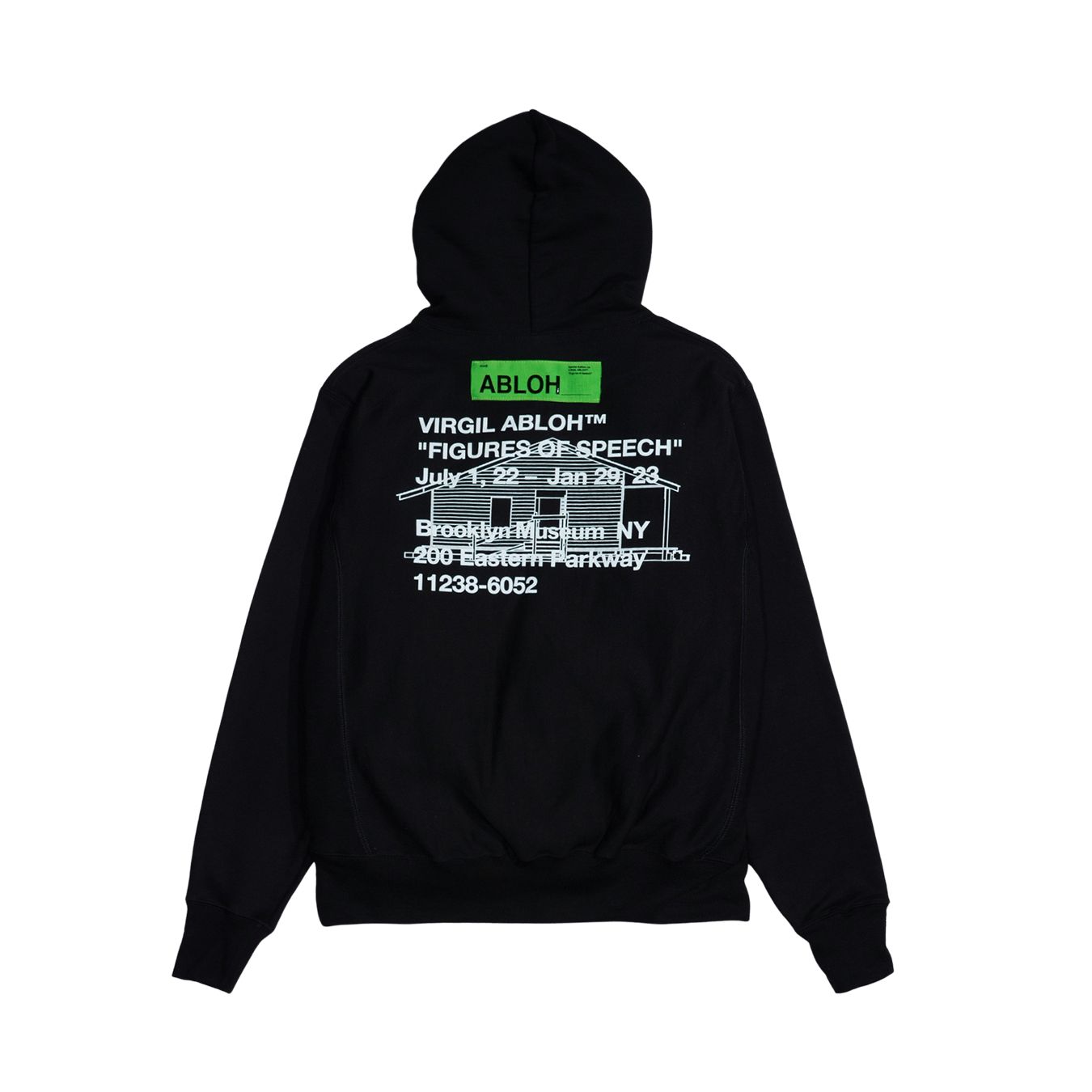 Virgil Abloh Gymnastics Art Institute Hoodie 'Black' - Kick Game