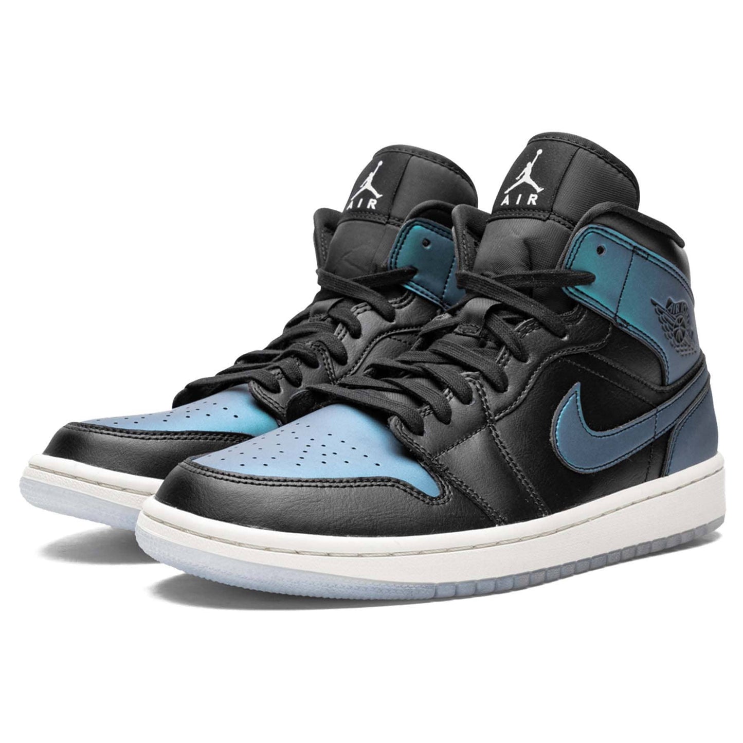 Air Jordan 1 Mid Wmns 'Metallic Turquoise' - Kick Game