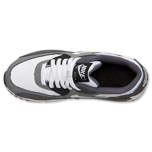 Nike Air Max 90 White-Cool Grey-Dark Grey - Kick Game