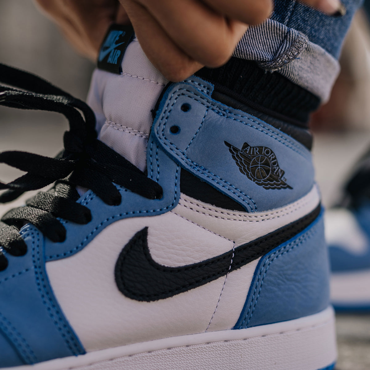Closer Look at the Air Jordan 1 Retro High OG GS 'University Blue'