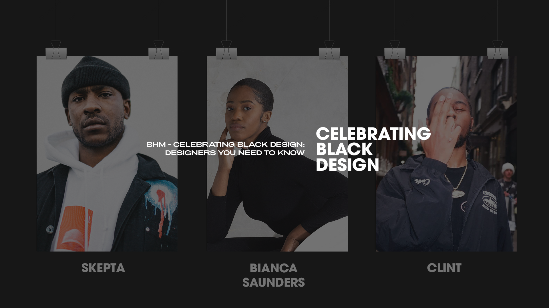 BHM - Celebrating Black Design: Designers You Need To Know