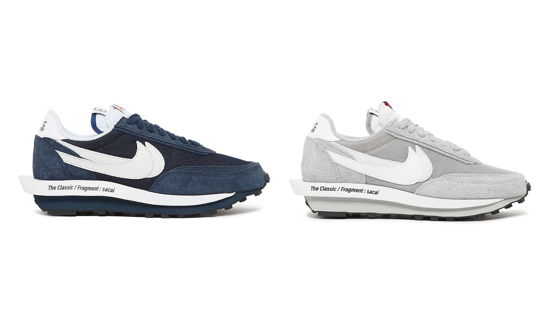 Fragment x Sacai x Nike LDWaffle 'Blue Void' and 'Wolf Grey' Dropping This Month?