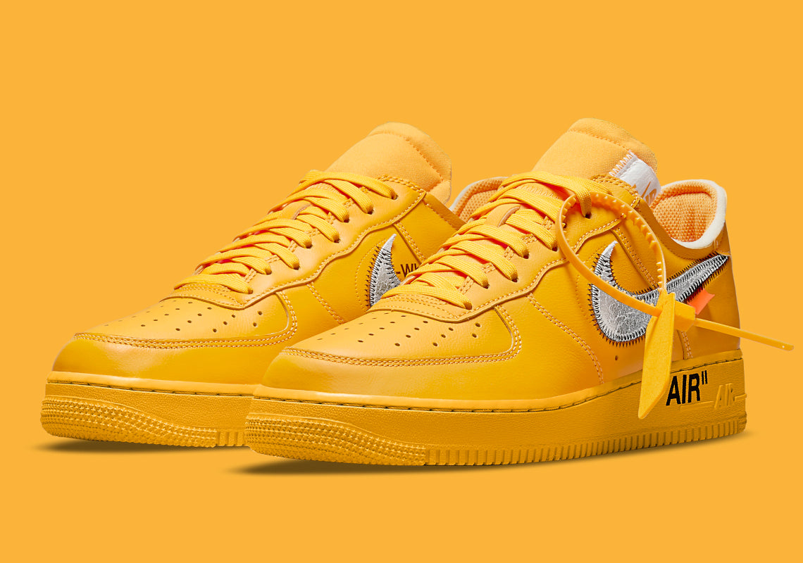 The OFF-White Air Force 1 ‘Lemonade’ is here.