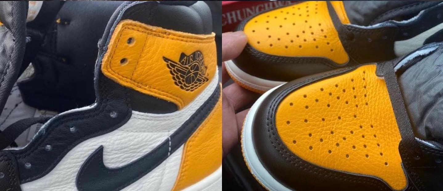 Best Look Yet at the Upcoming Air Jordan 1 'Yellow Toe'