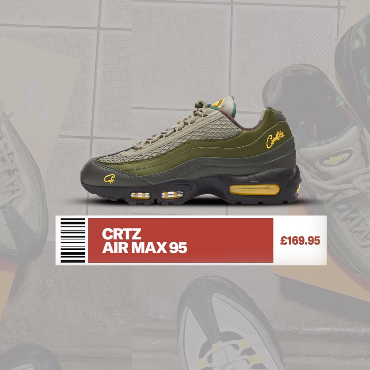 A Corteiz Air Max 95 is Coming