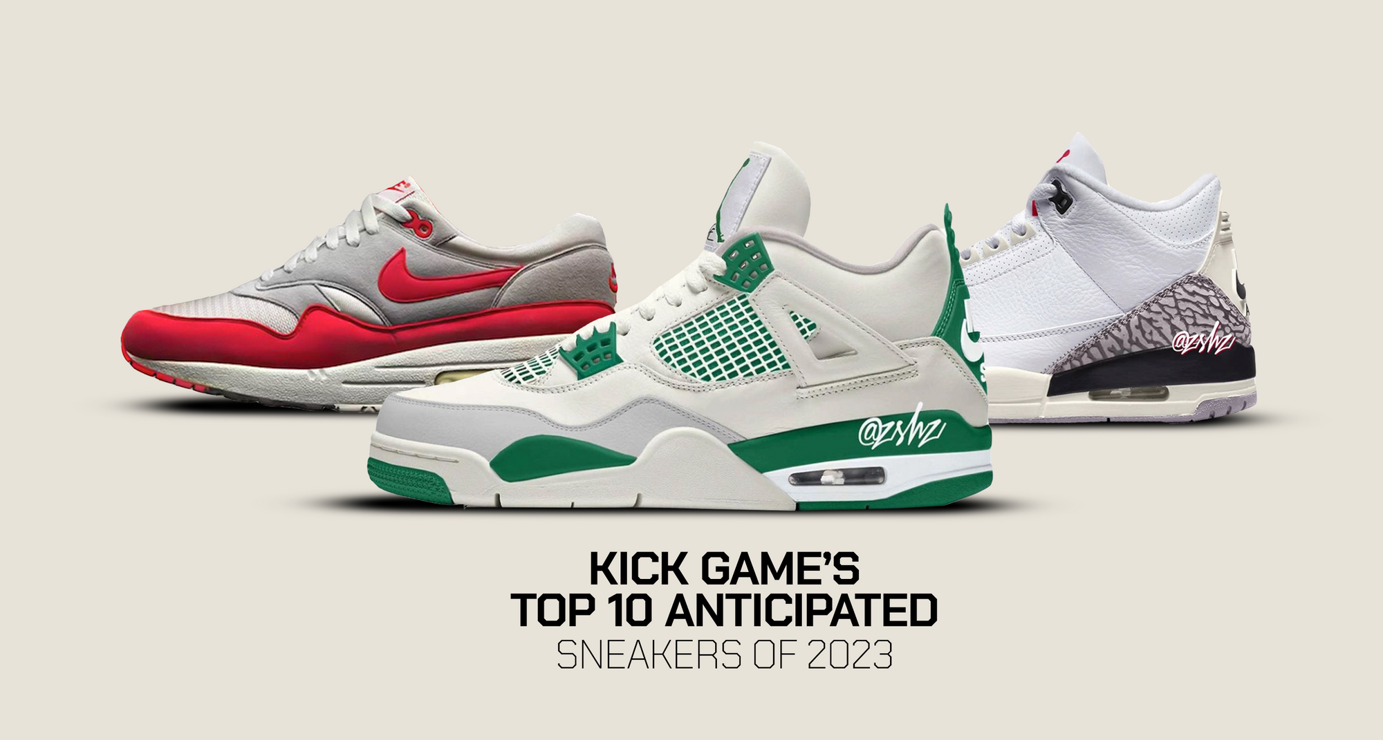 Kick Game’s Most Anticipated Sneakers of 2023