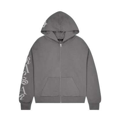 Trapstar Script Hoodie 2.0 - Grey - Kick Game