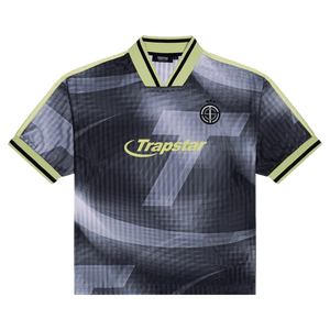 Trapstar Hyperdrive SS Football Jersey 'Black/Neon'