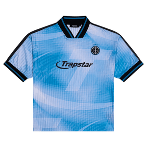 Trapstar Hyperdrive SS Football Jersey 'Blue/Black'