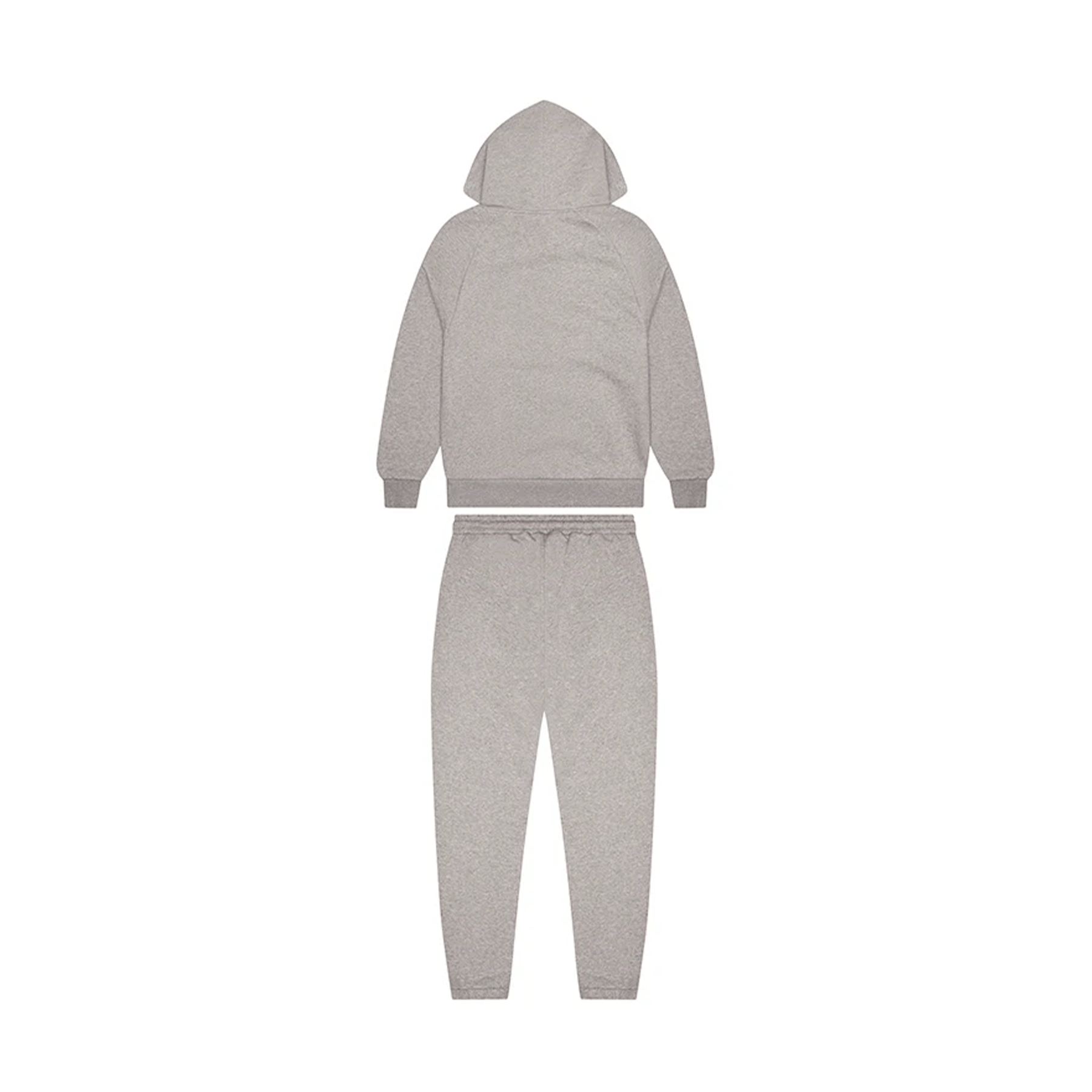Trapstar Chenille Decoded Hooded Tracksuit- Grey/Light Blue - Kick Game